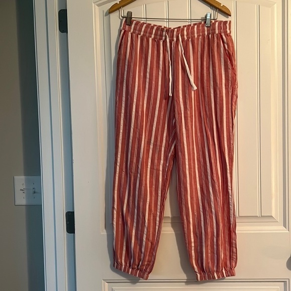 Love by GAP FLANNEL JOGGER Pant Size Medium - Picture 1 of 8